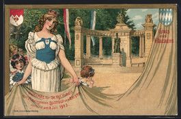 Litho Würzburg, Denkmal für Se. Kgl. H