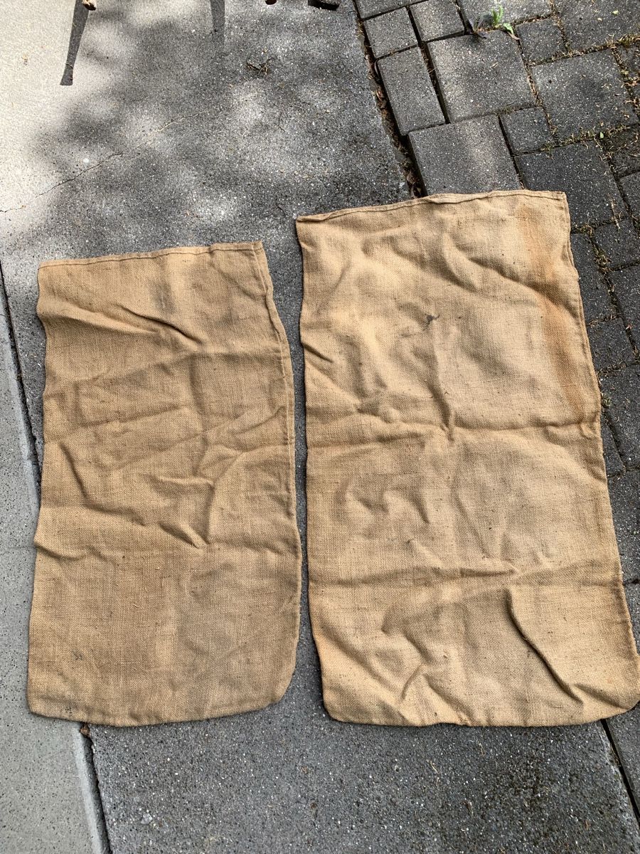 Stoffe: 2 Vintage Jutesäcke, Volg Winterthur – Gebraucht aus Egg b. Zürich von ohtannenbaum 1