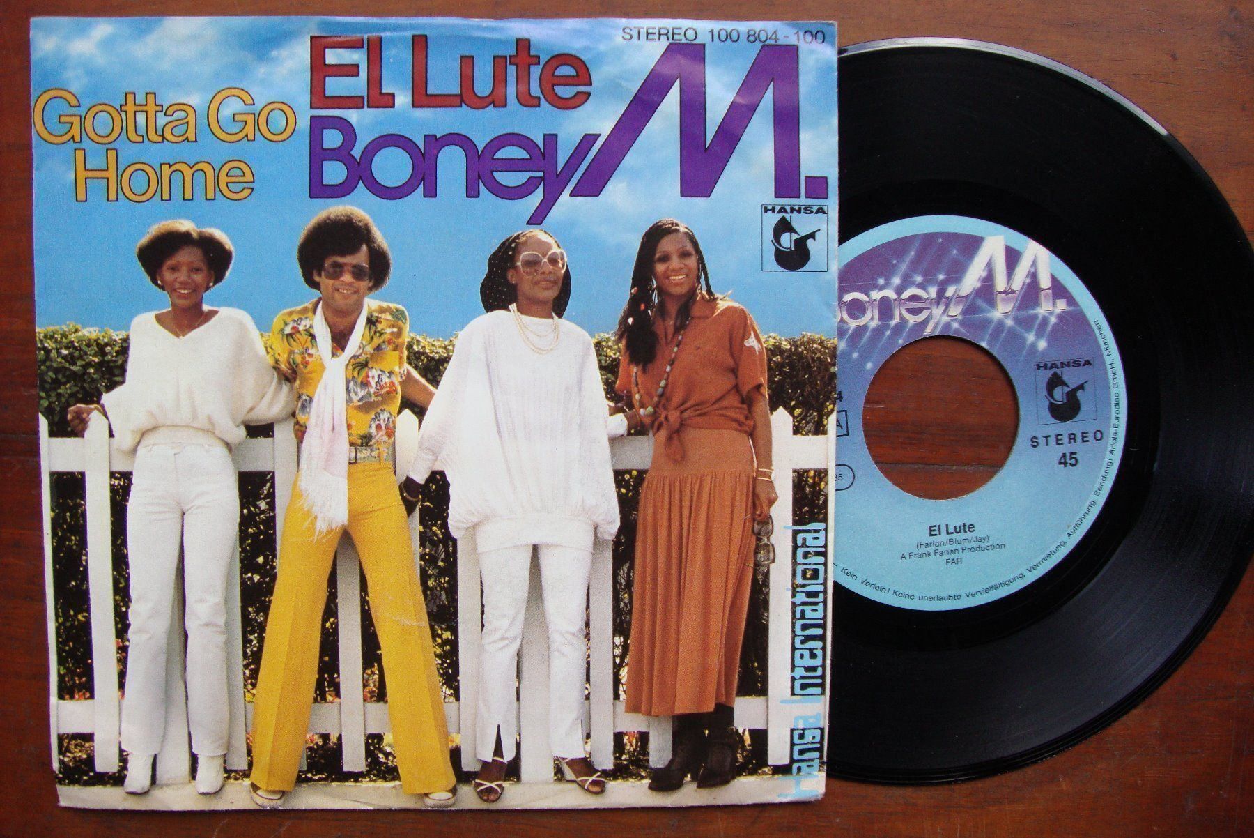 Dischi in vinile: BONEY M. - EL LUTE – Usato da Bern venduto da Uli_10_11