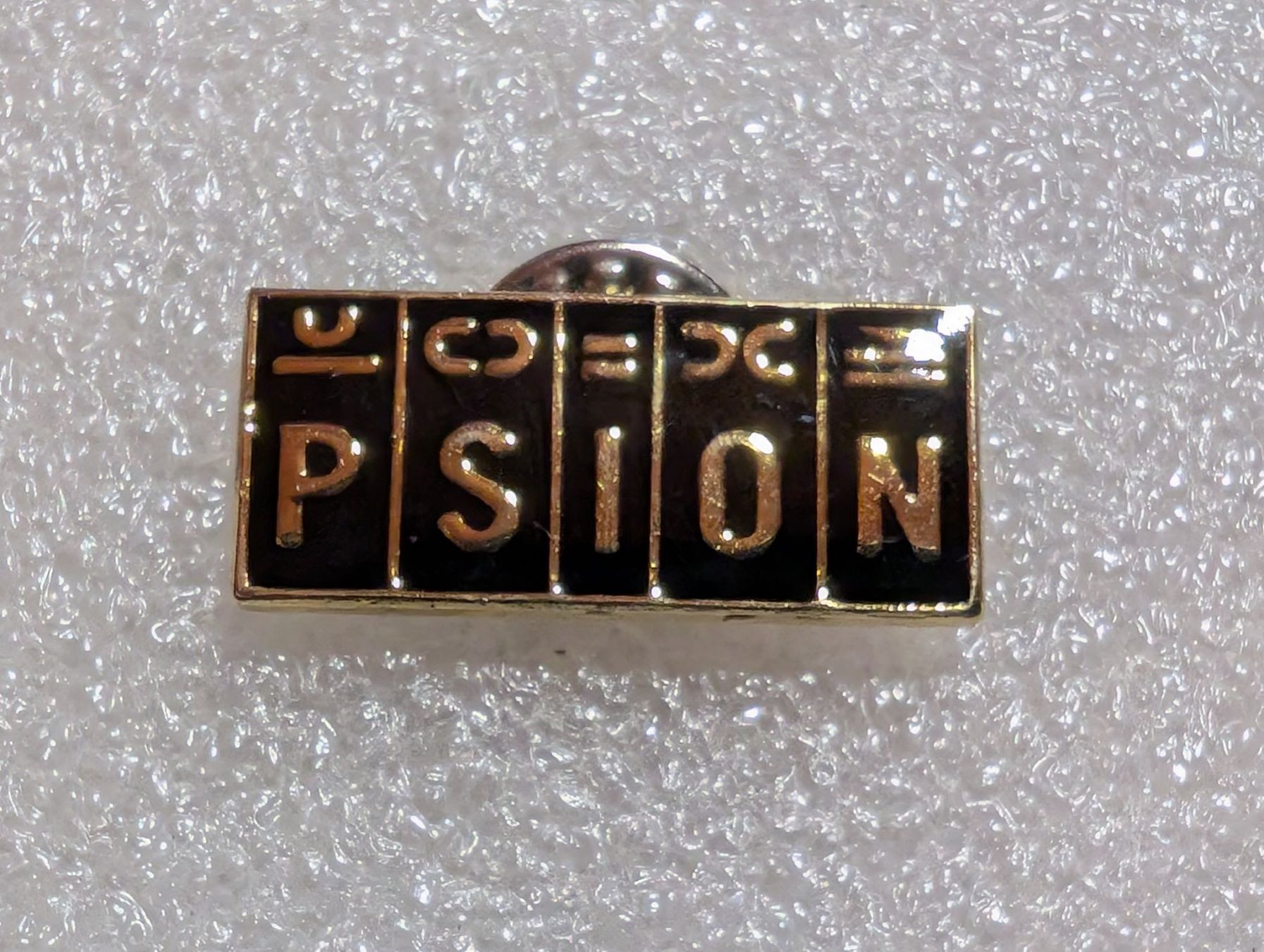 Placchette & Badge: Ansteckpin 257: PSION – Usato da Oppligen venduto da Pin-Fall-Shop