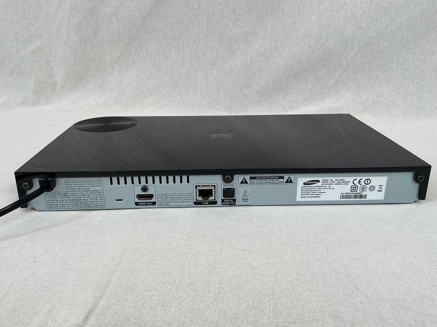 Samsung Systèmes audio & multimédias: SAMSUNG Blu-Ray 3D Player BD-H6500 – D'occasion à Richterswil par Restwert_Richterswil 1