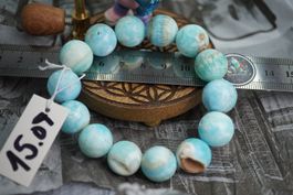 Caribbean Calcit 15,2mm Kugel Armband TOPSTONE