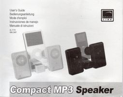 Compact MP3 Speaker (speed link), weiss