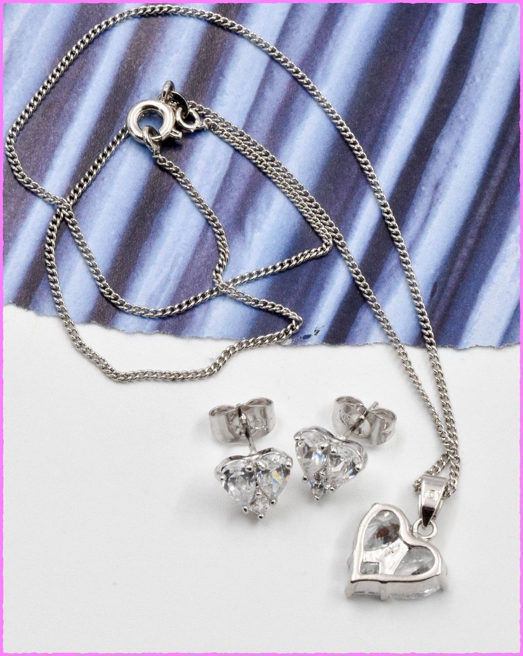 Ketten: Schmuckset, Anhänger und Ohrstecker – Neu und originalverpackt aus Oberglatt ZH von Diamond-Girl 2