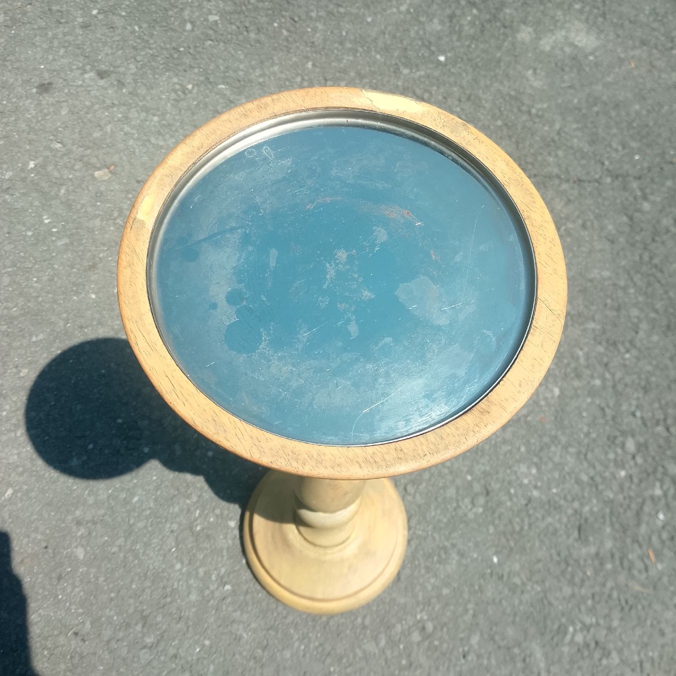 Bougeoirs: Holz Kerzenständer / Tischchen, 57 cm – D'occasion à Luzern par toenu23 1