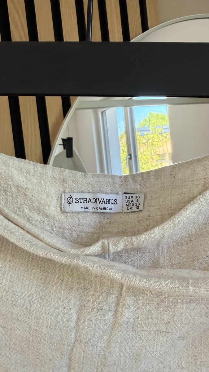 Stradivarius Gonne: Stradivarius, Skort in Wickeloptik, Gr. 38 – Usato da Horn venduto da FashionFlowerCh 2