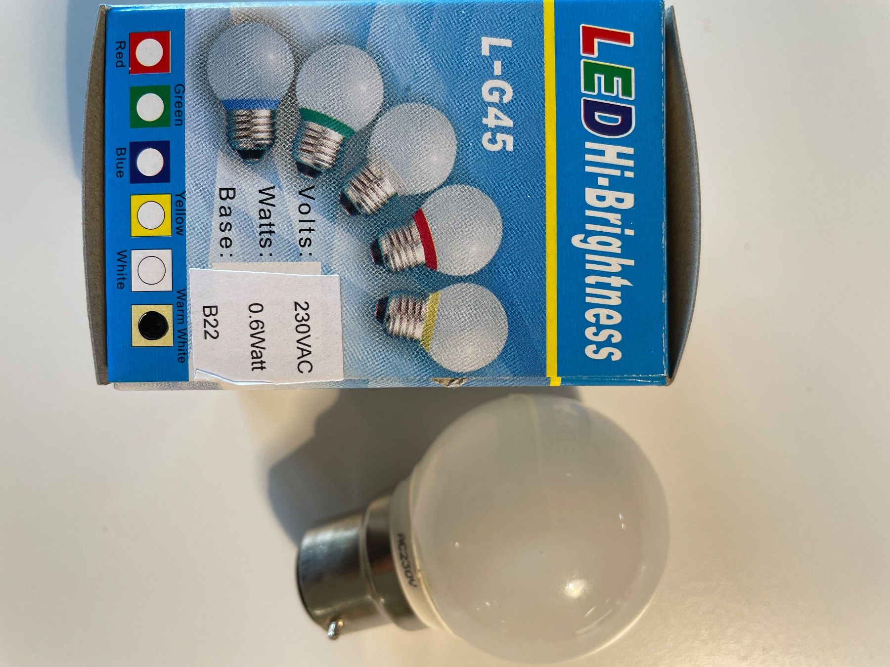 Lampade: Zier LED 230V 0.6W B22 warmweiss – Nuovo e nell'imballaggio originale da Kirchleerau venduto da koerbel 1