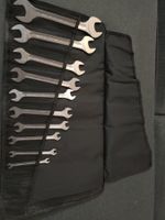 Werkzeugsatz / Gabelsschluessel Set im Etui, Top Zustand!...