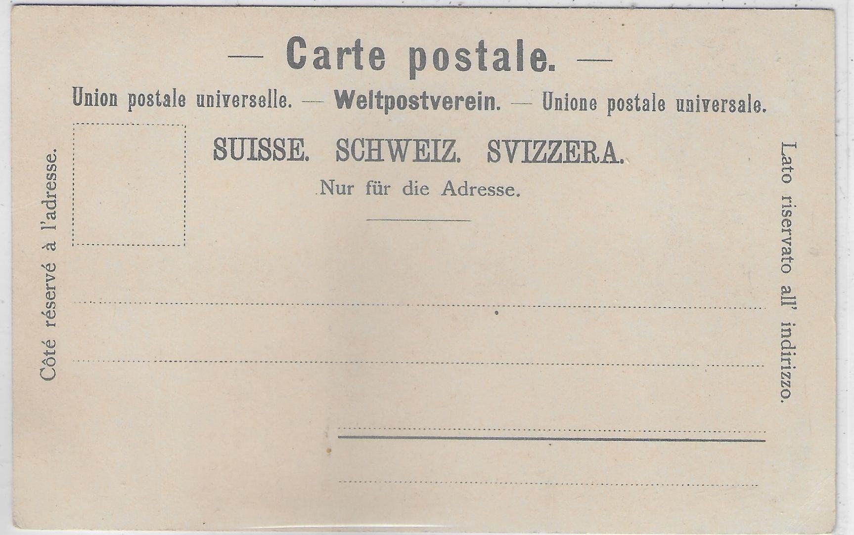 Cartoline postali: Centenarfeier Schaffhausen 1501-1901 - Litho – Usato da Ettingen venduto da Kartenplanet 1