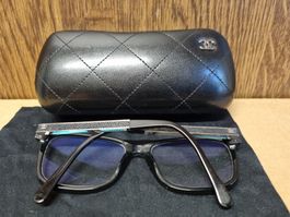 Chanel Brille mit Etui Schwarz
