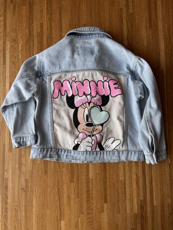 Zara Jeansjacke Minnie Mouse – Gr. 104 (3–4 Jahre)