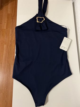 Damen Body dunkelblau Grösse L mit Anhänger