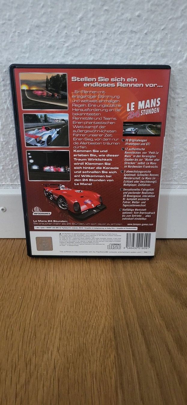 Sony Spiele: PS2 – Le Mans 24 Stunden – Gebraucht aus Münsingen von Heroism2010 1