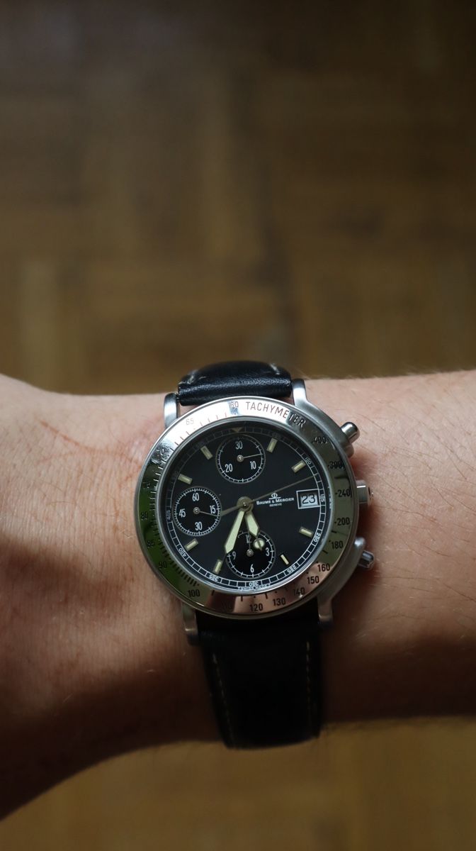 Baume & Mercier Orologi: Baume & Mercier Capeland Chrono ab 1.- – Usato da Seedorf BE venduto da cali_watches 1