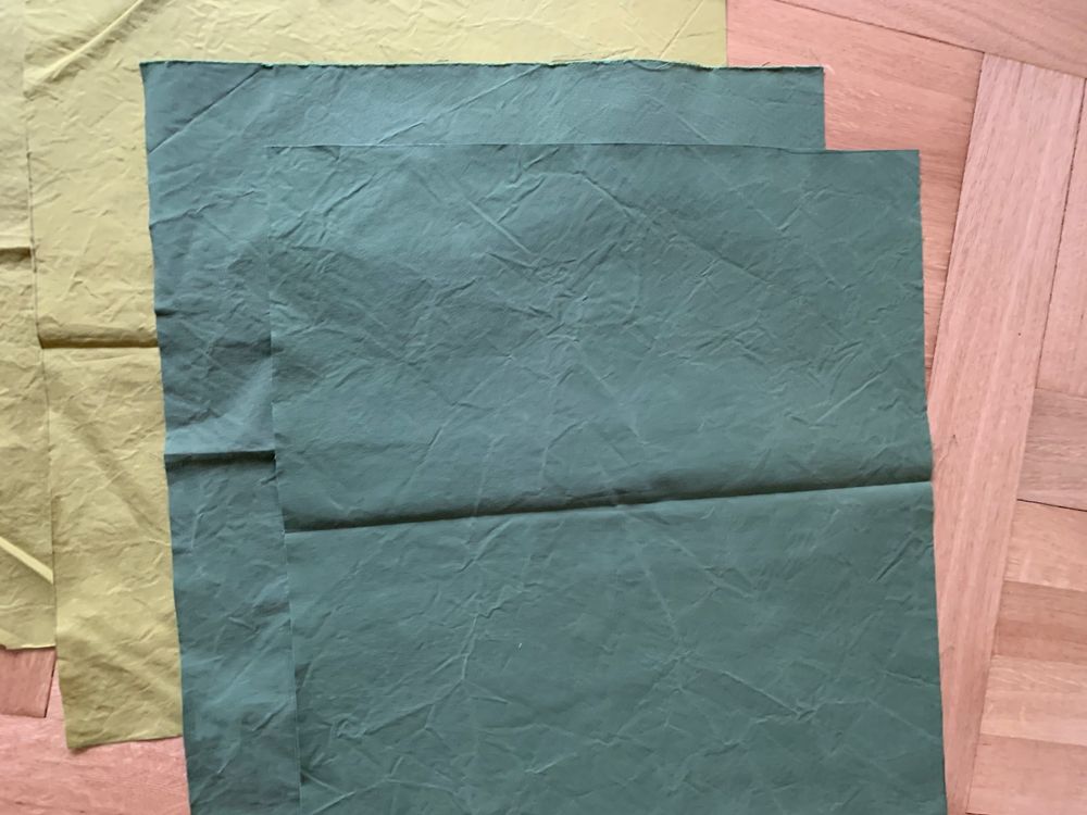 Dry Oilskin in drei Farben (senf, curry, grün) | Kaufen auf Ricardo