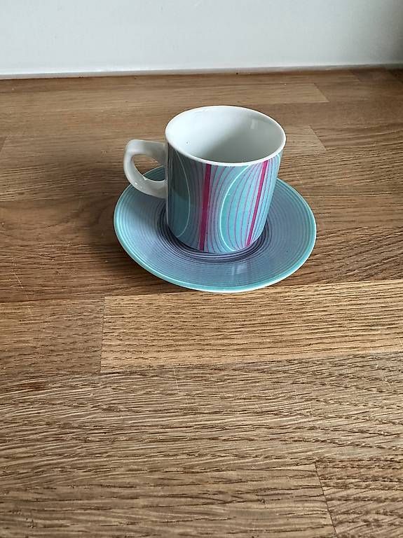 Pfister Tazze: Kaffeetasse mit Unterteller Pfister neuwertig – Usato da Sissach venduto da Sothyma