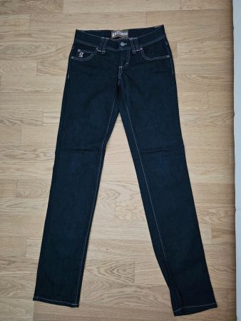 Jean Galliano strass noir femme taille basse 27