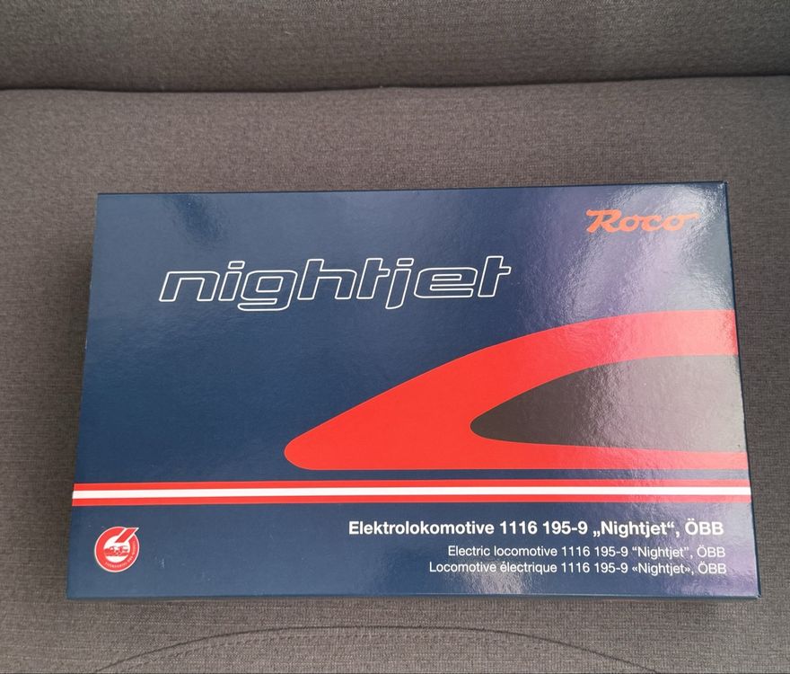 Roco ÖBB 1116 195-9 Nightjet mit Sound (Neu und originalverpackt) in ...