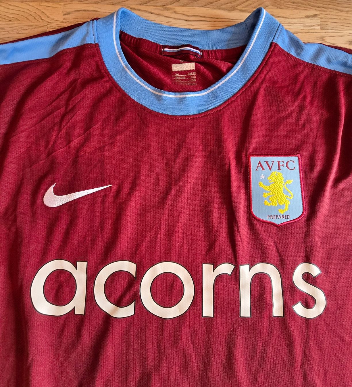 Nike Canottiere & Pantaloni: Aston Villa | Agbonlahor | 2008/09 | Longsleeve | mit Patch – Usato da Zollbrück venduto da MiKron 2