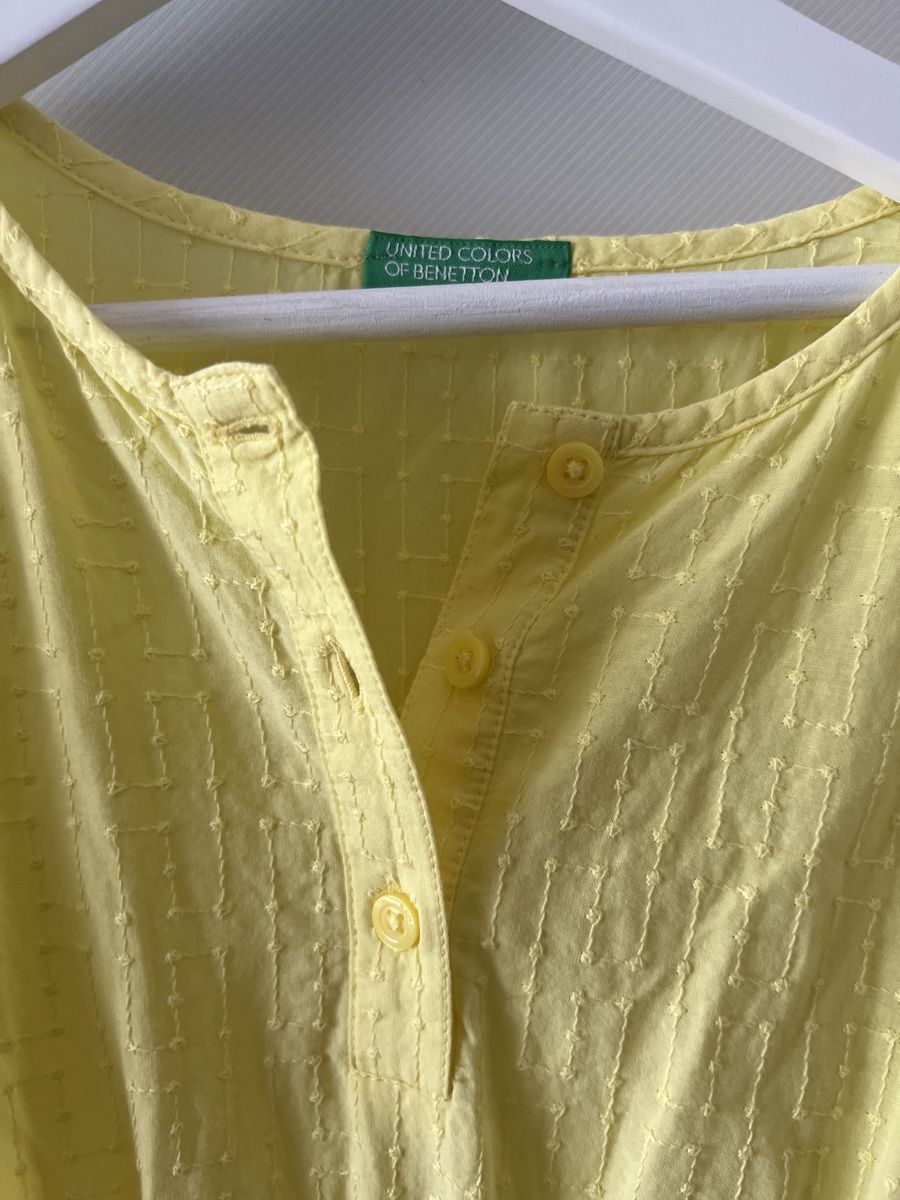 Benetton Kleider & Röcke: Sommerkleid Benetton Gr. 110 gelb – Neu (gemäss Beschreibung) aus Thun von Siladi 1