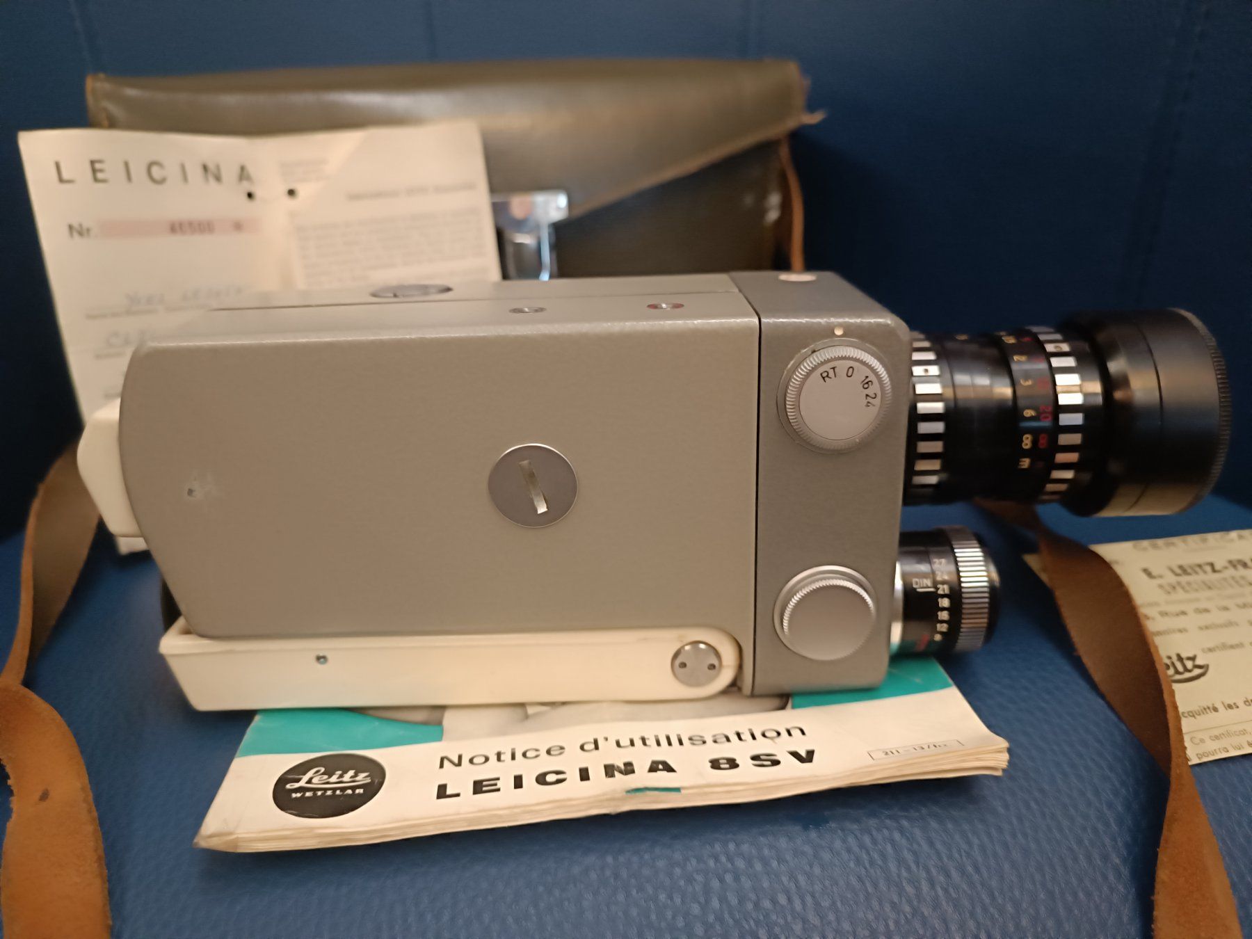 Leitz Fotocamera: Leitz Leicina 8SV 8mm – Usato da Reiden venduto da Zofi-Brocki 3