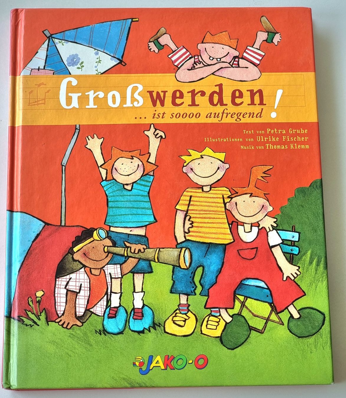 Libri: Buch + CD GROSSWERDEN IST SO AUFREGEND 3j. Lieder Geschichte – Usato da Dürnten venduto da Bachtelrider_ 1