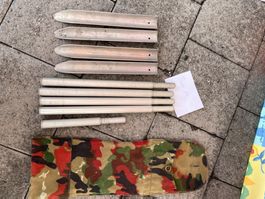 4 Heringe zu Militärblache