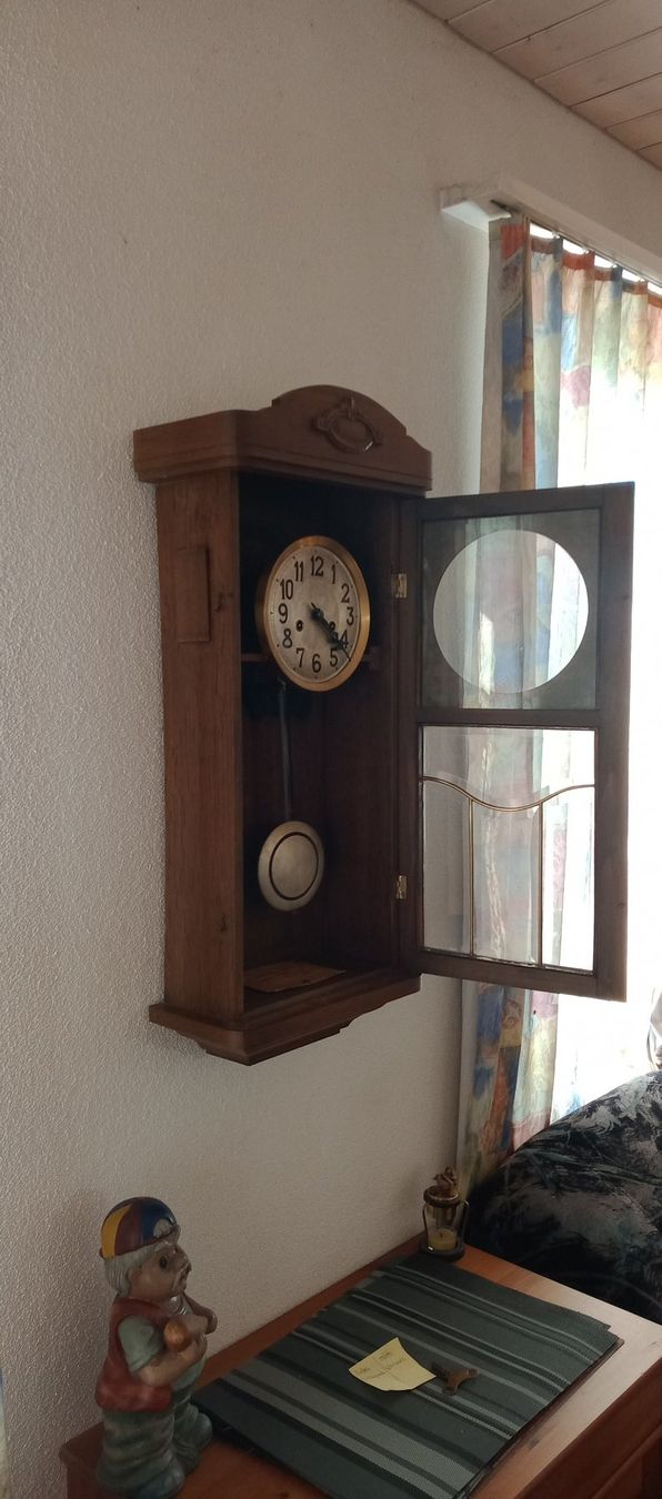 Orologi da terra & Orologi da parete: Regulator 1931, eine Stimmspirale Halb- und Vollstd. Schlag – Usato da Bürglen TG venduto da Heck66 2