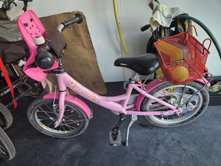 Puky ZL 16 Zoll Mädchen Velo mit Korb Lilifee Fahrrad