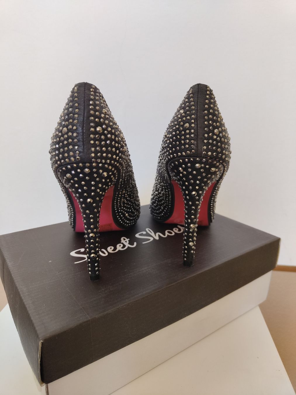Scarpe da donna: Décolleté nere con strass, n.39 – Usato da Lugano venduto da mar_5j2q 3