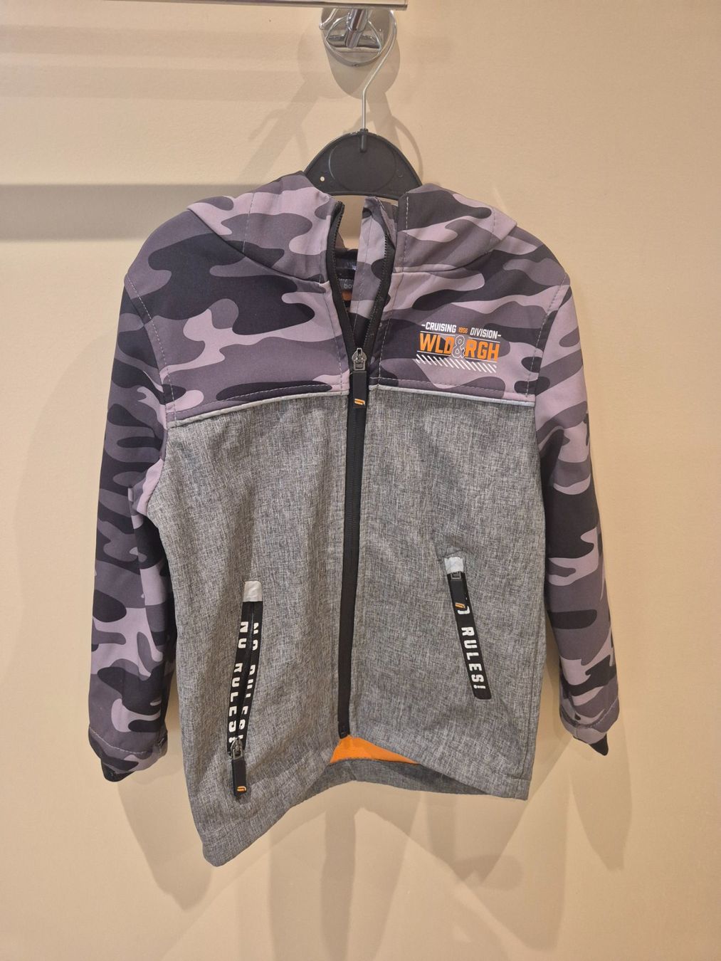 Giacche & Cappotti: Kapuzenjacke grau, Gr. 110 – Usato da Dietikon venduto da grafad