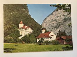 Originale Ansichtskarte Schloss Wimmis BE, Top Zustand!