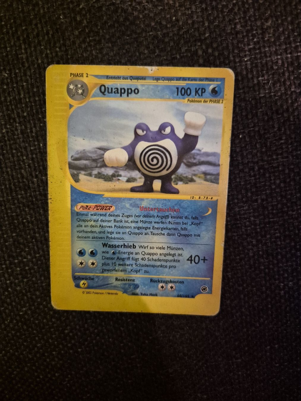 Pokémon Sammelbilder & Trading cards: Pokemon - Expedition - Quappo – Gebraucht aus Subingen von mattkum 1