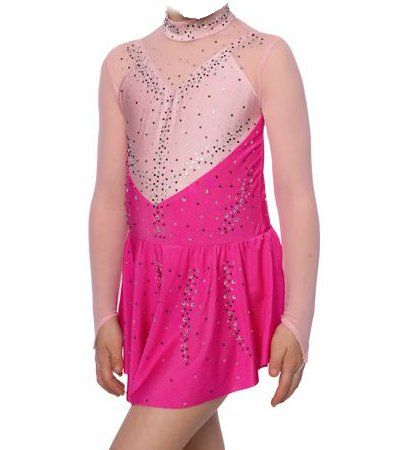 Eiskunstlauf Eislauf Kürkleid  8 / 122-128 neu mit Etikett