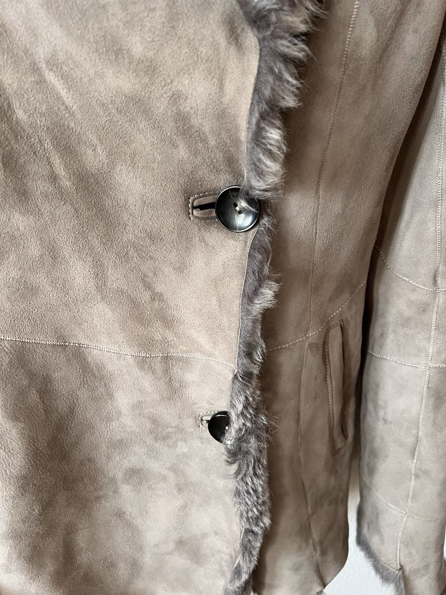 Vestes: Lammfelljacke Ventcouvert, Gr. 36, grau – D'occasion à Solothurn par Brini06 1