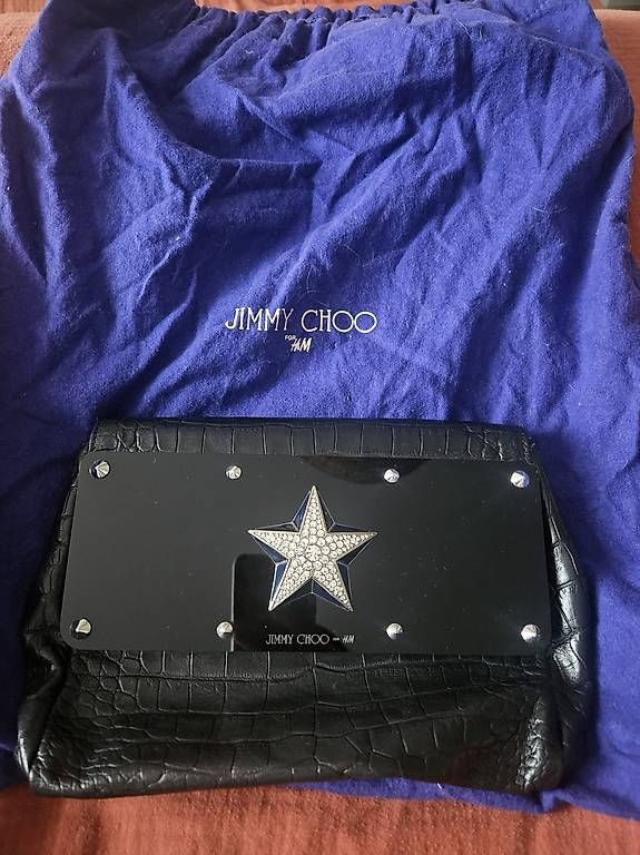 Borse da donna: Pochette Jimmy Choo by HM – Usato da Orny venduto da Corinne065