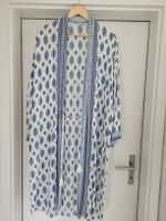 Kimono in Blau/Weiss Muster