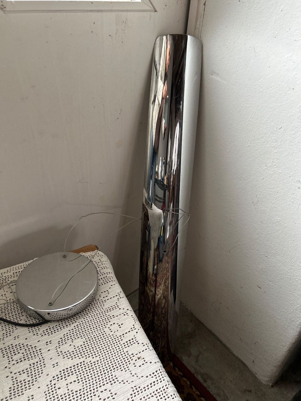 Lampade: Design Lampe Chrom/Silber, neuwertig – Usato da Villnachern venduto da RicardoMary 1