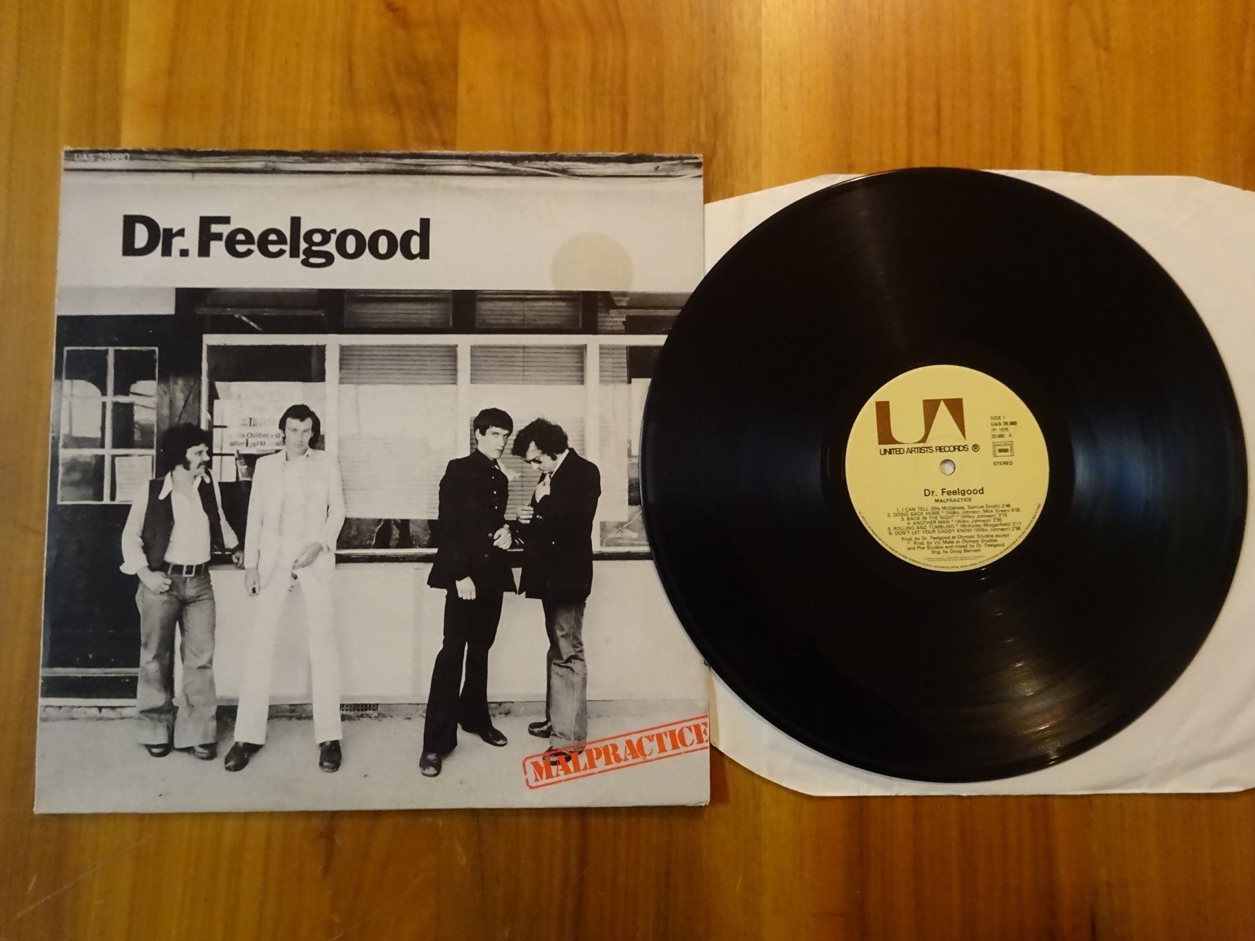Schallplatten: DR. FEELGOOD ** WILKO JOHNSON ** MALPRACTICE ** NEUWERTIG – Gebraucht aus Luzern von xrayspex99 2
