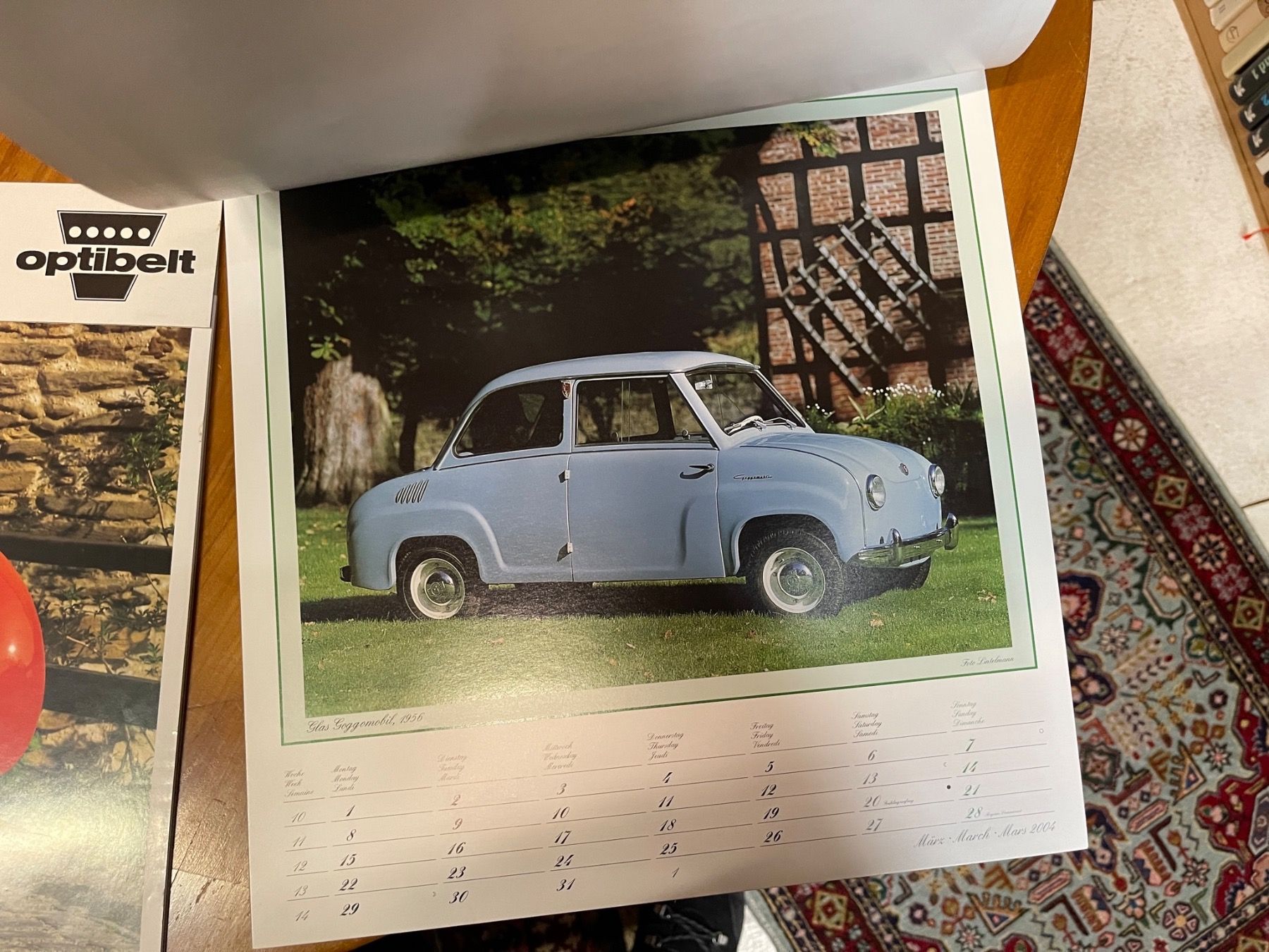 Calendari: 2 Kalender Autoraritäten 1997, 2004 – Usato da Reiden venduto da Zofi-Brocki 3