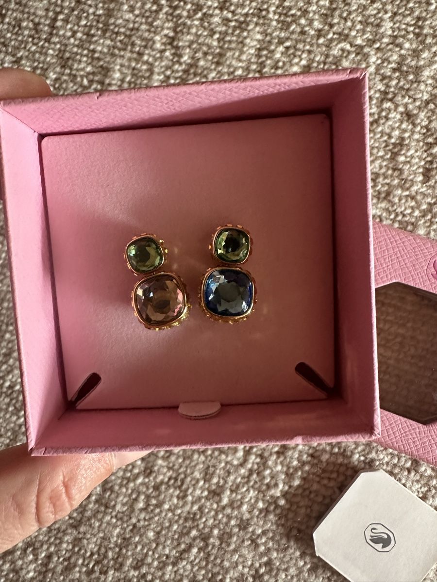 Swarovski Orecchini pendenti & Orecchini a lobo: Swarovski Chroma Drop-Ohrhänger – Nuovo (secondo la descrizione) da Wangen ZH venduto da Taannjjaa 3