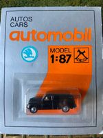 Modellauto Skoda 1200 1952 schwarz - Made in Czechoslovakia