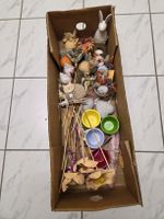 Deko Artikel, Trockenblumen, Keramik, Holz, Neuware