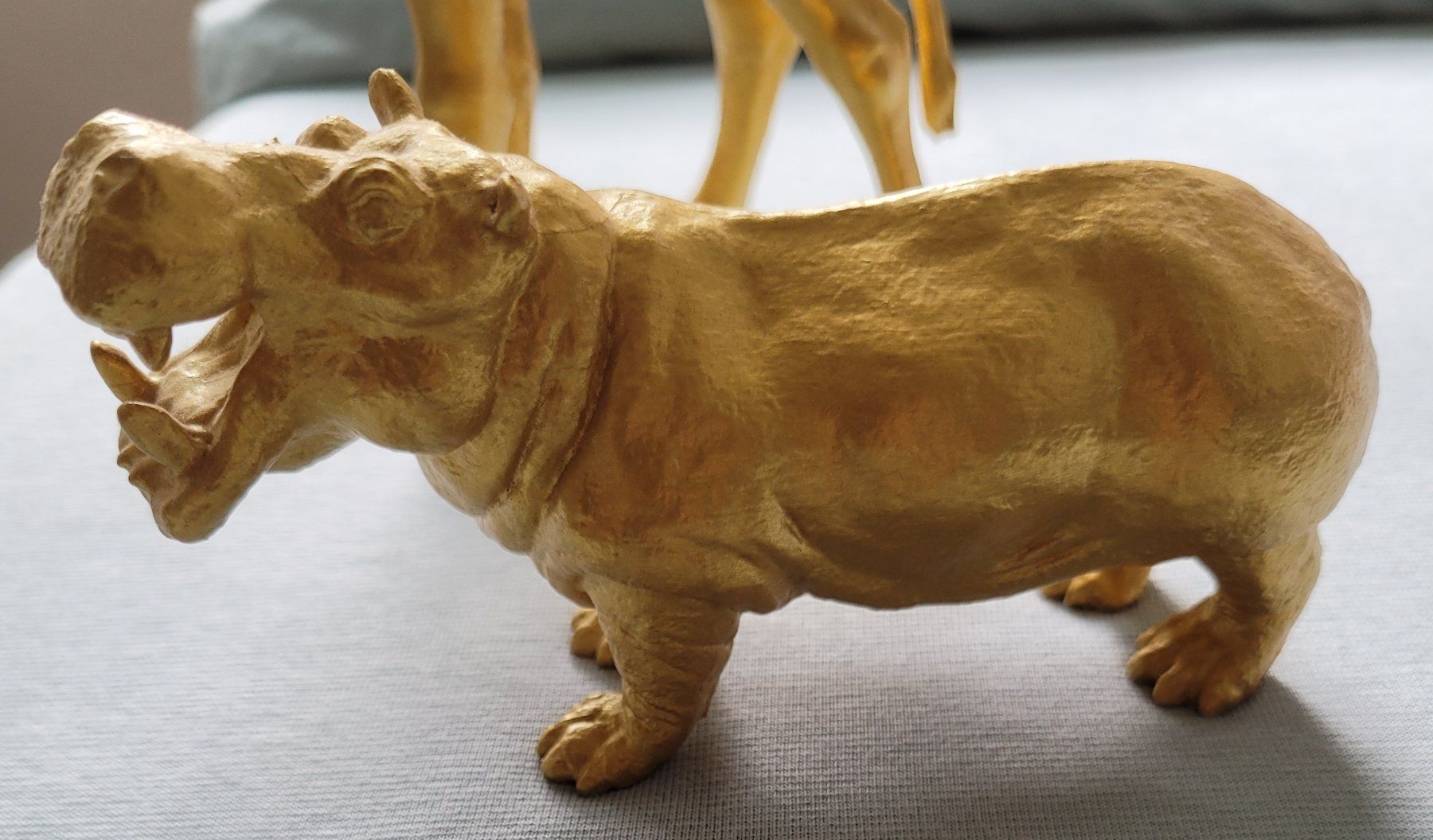 Statuette: Giraffe und Nilpferd von Kitschi – Usato da Zürich venduto da nkem13 1