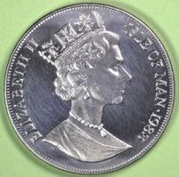 1988 / ISLE OF MAN / 1 CROWN - SONDERMÜNZE