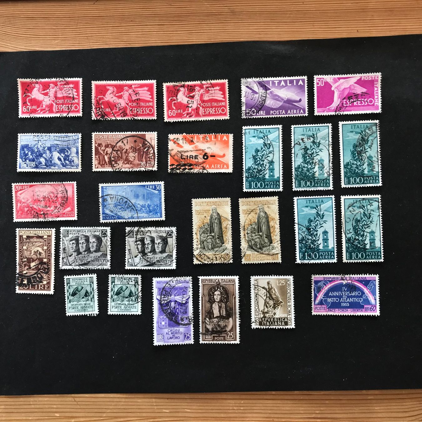 Alle Briefmarken: ITALIEN: kleine Sammlung 1863 - 1955, gest. – Gebraucht aus Uitikon Waldegg von Gooddeal05 4