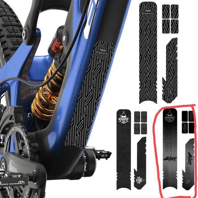 Motorrad Tank Schutz Aufkleber | Universal Gummipad Mit Silbernem Rand