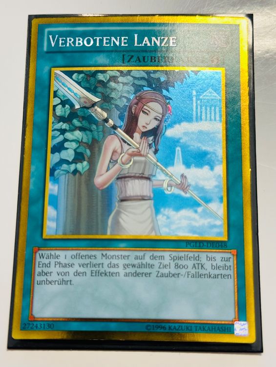 YU-GI-OH! Verbotenes Kleid – PGLD-EN049 Premium Gold, Gold Rare, Unlimitiert – Schnellzauber Fürs Duell