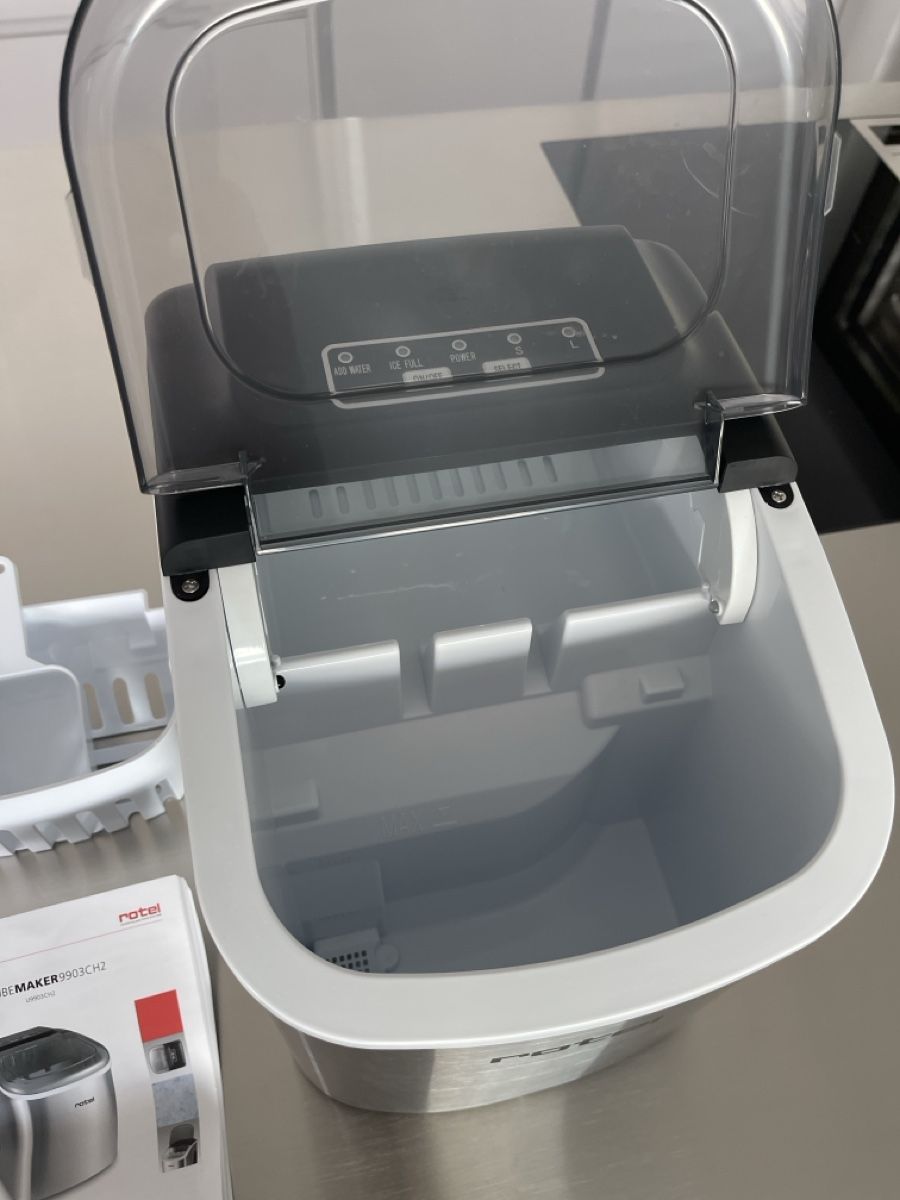 Rotel Elettrodomestici da cucina: Rotel ICECUBEMAKER 9903CH2 Edelstahl mit Anleitung – Nuovo (secondo la descrizione) da Greppen venduto da mahabiwa 3