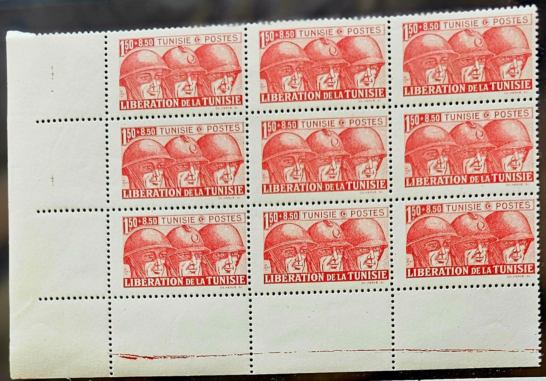 Alle Briefmarken: Liberation de la Tunisie **, 1943 – Neu (gemäss Beschreibung) aus Les Valettes von Nuba1